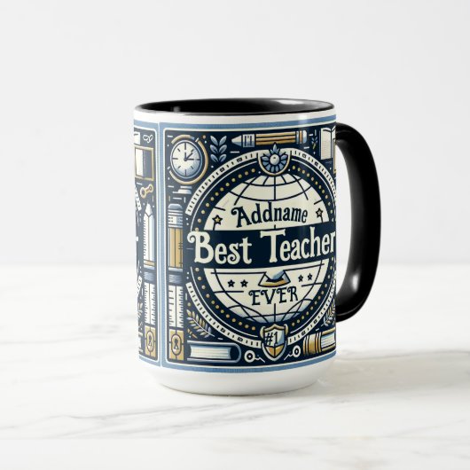 最高の先生エバーギフトマグ マグカップ (正面右)