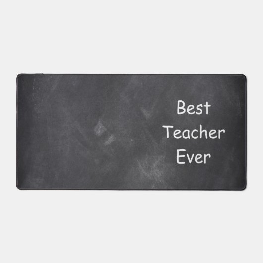最高の先生エバーシャルボードクラスの装飾 デスクマット (正面)