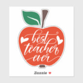 最高の先生エバーレッドグリーンアップル シール (シート)