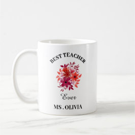 最高の先生エバMAGカスタム、先生ギフト コーヒーマグカップ
