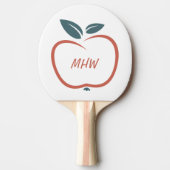 最高の先生カスタムモノグラム卓球ラケット 卓球ラケット (正面)