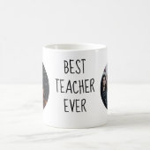 最高の先生カスタム写真マググ コーヒーマグカップ (中央)