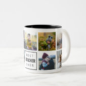 最高の先生カスタム写真マググ ツートーンマグカップ (正面右)