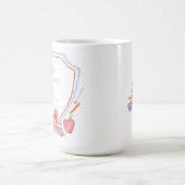 最高の先生ジンガムスクールクレスト コーヒーマグカップ (中央)