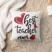 最高の先生タイポグラフィ先生 クッション (ブランケット)