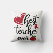 最高の先生タイポグラフィ先生 クッション (裏面)