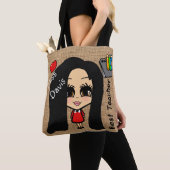 最高の先生トートパーソナライズされた-バッグ トートバッグ (クローズアップ)