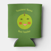 最高の先生ハッピーアップルカスタムクーラーボックス 缶クーラー (正面)