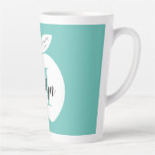 最高の先生モノグラムのラテマグ カフェラテマグ (右)