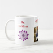 最高の先生先生鑑賞名写真 コーヒーマグカップ (左)