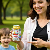 最高の先生名前をカスタムする 缶クーラー