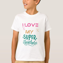 最高の先生大好きです Tシャツ