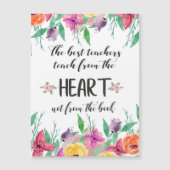 最高の先生謝意引用文ありがとうございました (正面)