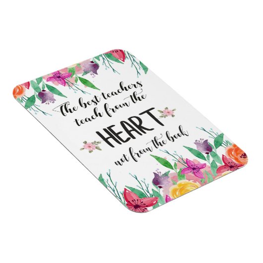 最高の先生謝意引用文ありがとうございました マグネット (右側)