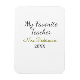 最高の先生追加年制シンプル学年 マグネット