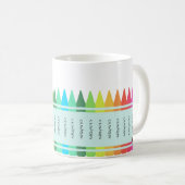 最高の先生1年生マグカップ コーヒーマグカップ (正面右)