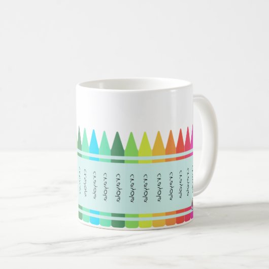 最高の先生1年生マグカップ コーヒーマグカップ (正面右)