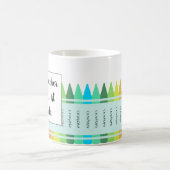 最高の先生1年生マグカップ コーヒーマグカップ (中央)