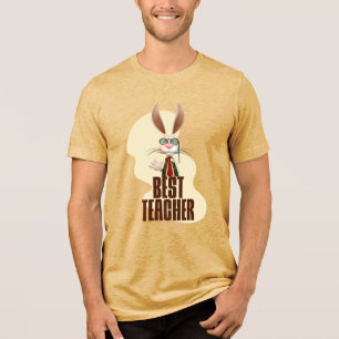 最高の先生 ウサギ トライブレンドTシャツ