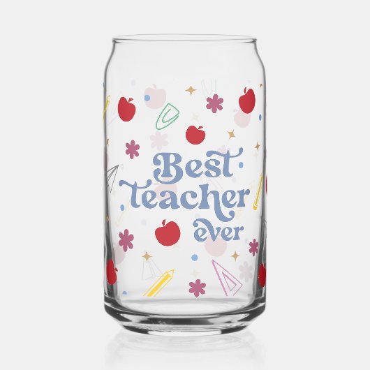 最高の先生 ガラス缶 (左)