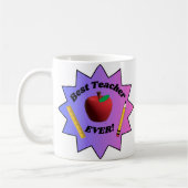 最高の先生! コーヒーマグカップ (左)