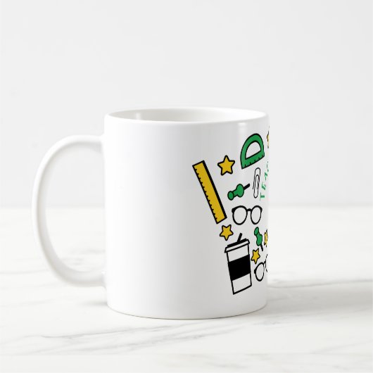 最高の先生 コーヒーマグカップ (左)