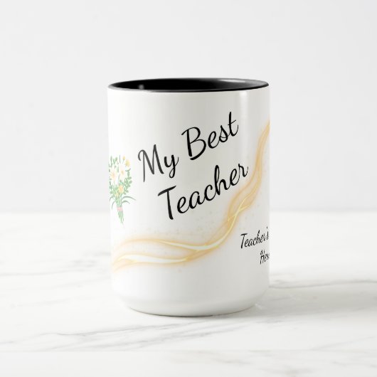 最高の先生 コーヒーマグ マグカップ (中央)
