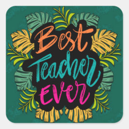 最高の先生 スクエアシール