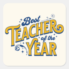 最高の先生 スクエアシール