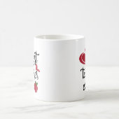 最高の先生 タイポグラフィ 先生 コーヒーマグカップ (中央)