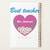 最高の先生 ノートブック (裏面)