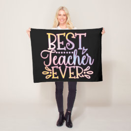 最高の先生 フリースブランケット