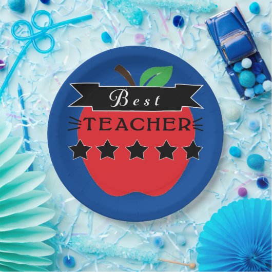 最高の先生 ペーパープレート (パーティー)
