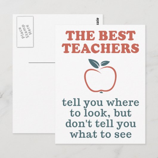 最高の先生 ポストカード (正面/裏面)