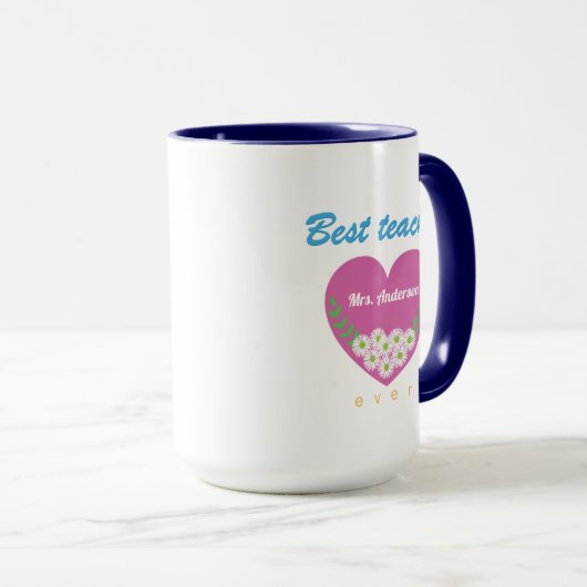 最高の先生 マグカップ (正面右)