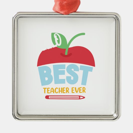 最高の先生 メタルオーナメント (正面)