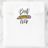 最高の先生 ラウンドシール (バッグ)