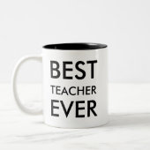 最高の先生 |感謝のギフト ツートーンマグカップ (左)