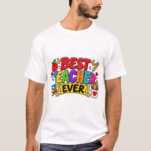 最高の先生 Tシャツ (正面)