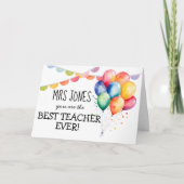 最高の先生everカード カード (正面)