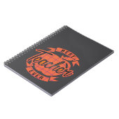 最高の先生everスパイラル写真ノートブック ノートブック (左側)