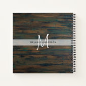 最高の先生EVER Monogram Journal Thank You ノートブック (裏面)