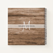 最高の先生EVER Monogram Journal Thank You ノートブック (裏面)