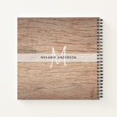 最高の先生EVER Monogram Journal Thank You ノートブック (裏面)