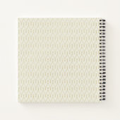 最高の先生EVER Monogram Journal Thank You ノートブック (裏面)