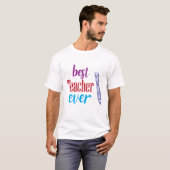 最高の先生Ever Pencil Graphic Tシャツ (正面フル)