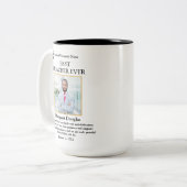 最高の先生Ever Photo & Thank you Message ツートーンマグカップ (正面左)