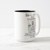 最高の先生Ever Photo & Thank you Message ツートーンマグカップ (正面右)