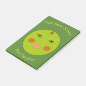 最高の先生Happy AppleカスタムPost it note ポストイット (アングル)