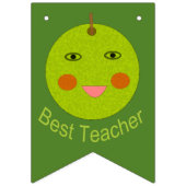 最高の先生Happy Apple Bunting Flags バンティングフラッグ (第2の旗)